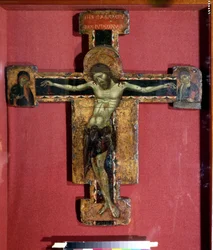 Kreuz mit dem gekreuzigten Christus, 1260-65